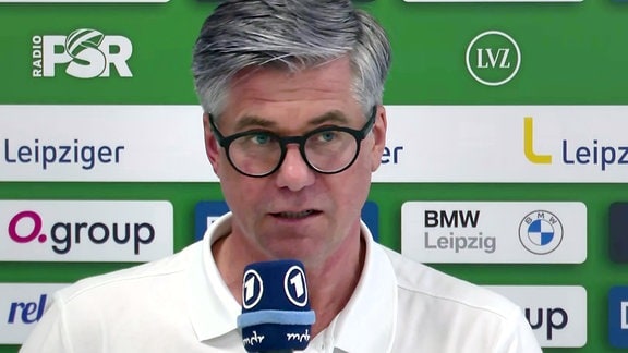 Leipzigs Trainer Rúnar Sigtryggsson