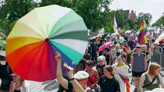 CSD-Umzug in Bautzen