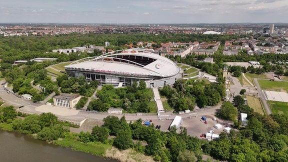 Stadion in Leipzig