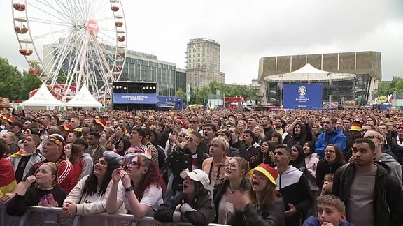 Fanzone in Leipzig