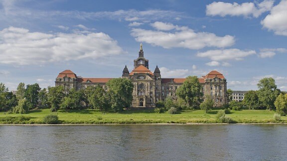 Die sächsische Staatskanzlei in Dresden, 2012