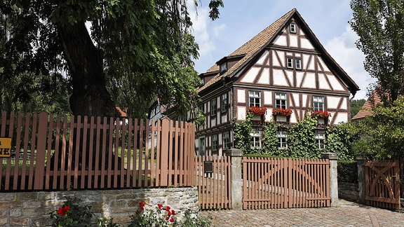 Das ehemalige Wohnhaus von Friedrich Schiller in Bauerbach