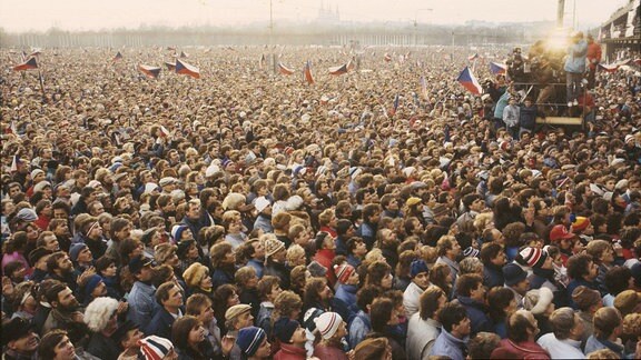 Demo 1989 Letna Platz