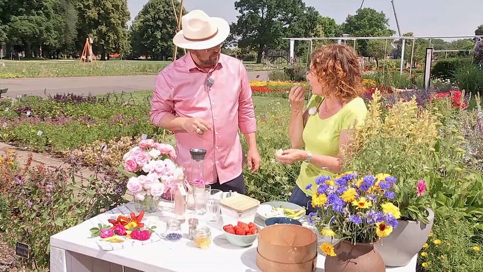 Essbare Blüten: Hosta, Taglilie und Co. | MDR.DE