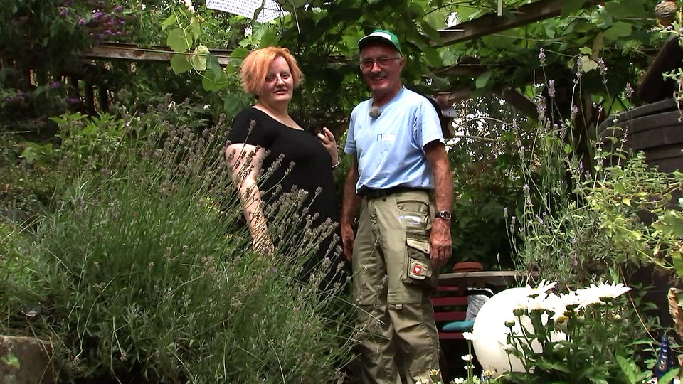 Gartenmeister Jürgen Meister besucht SteilhangGarten