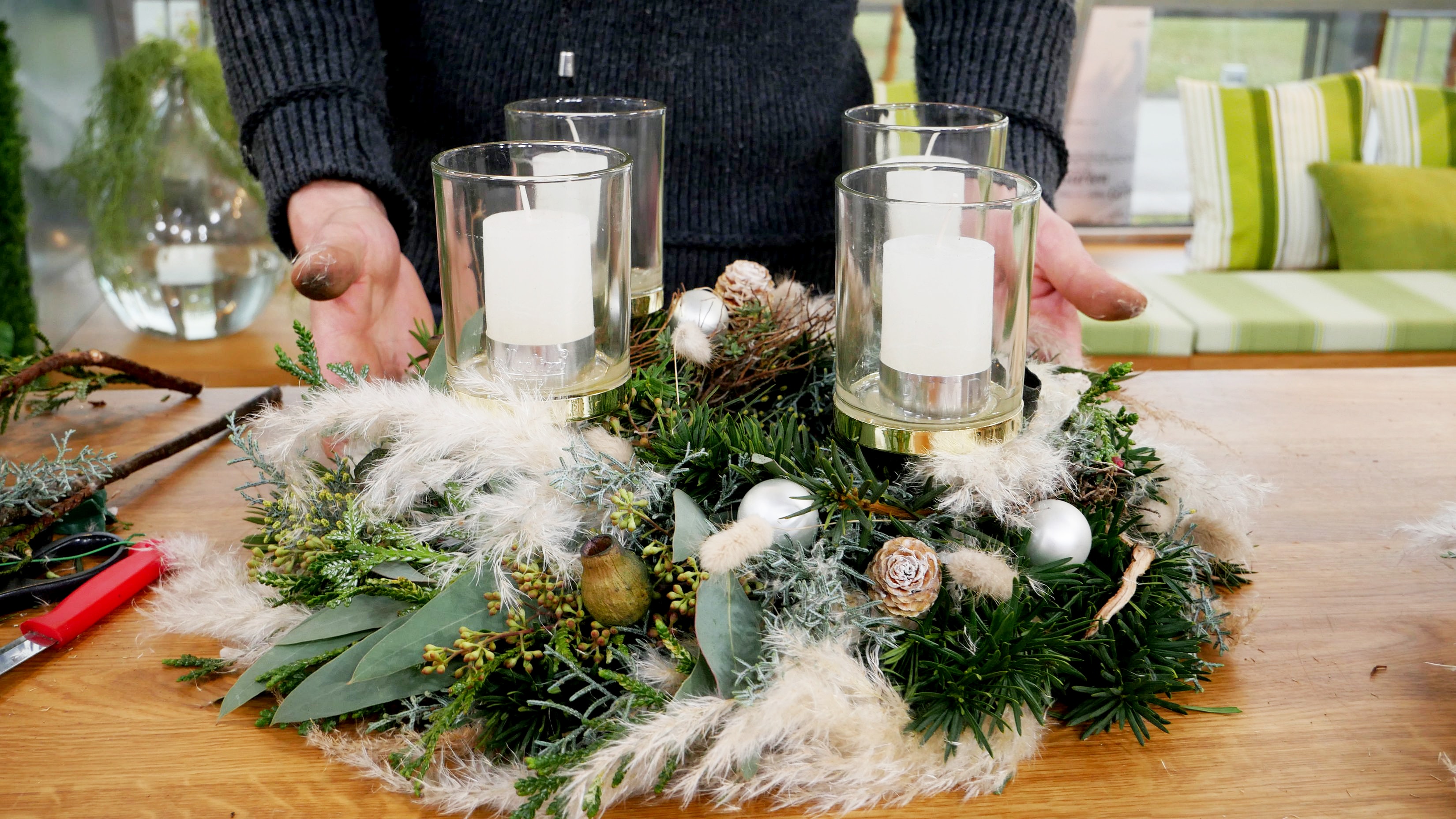 DIY Einen Adventskranz selber schmücken MDR.DE