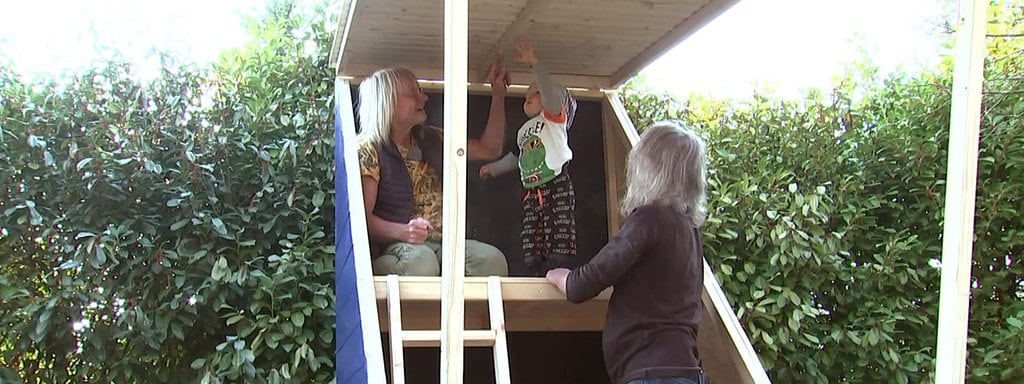 Diy Anleitung Ein Kinderhaus Fur Den Garten Selbst Bauen Mdr De