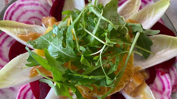 Rezept: Rote-Bete-Salat mit Ziegenkäse