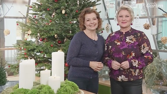 Was ist für Sie eigentlich Weihnachten? Diese Frage haben wir auch der MDR Gartenfachberaterin Brigitte Goss und Moderatorin Diana Fritzsche Grimmig gestellt. 