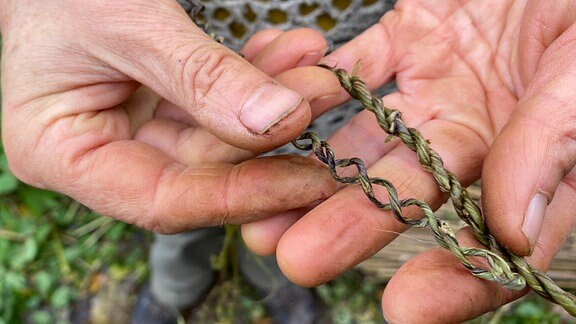 Brennnesselfasern gewinnen und verarbeiten