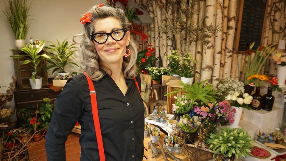 MDR GartenFlorist 2021 Kandidatin Franziska Rühle aus Ilmenau MDR.DE