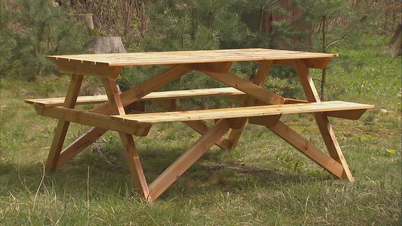 Diy Anleitung Picknicktisch Selber Bauen Mdr De