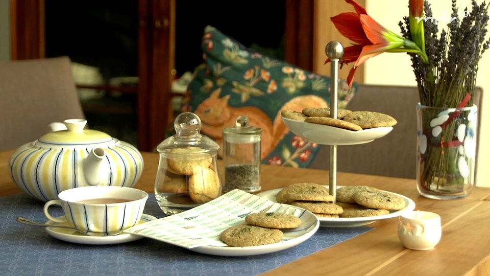 Rezept Adventsplätzchen mit Lavendel oder Minze MDR.DE