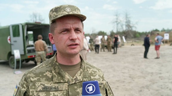 Eun ukrainischer General im Interview