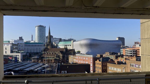 Blick über Birmingham