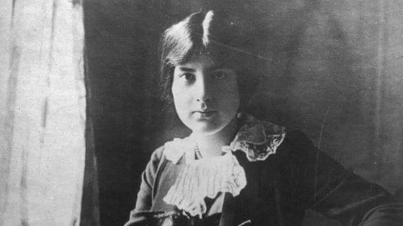Lili Boulanger auf einer alten Fotografie.