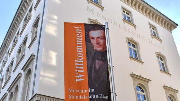 Blick auf das Mendelssohn-Haus in Leipzig (Sachsen) mit dem Mendelssohn-Museum, aufgenommen am 22.12.2016.   