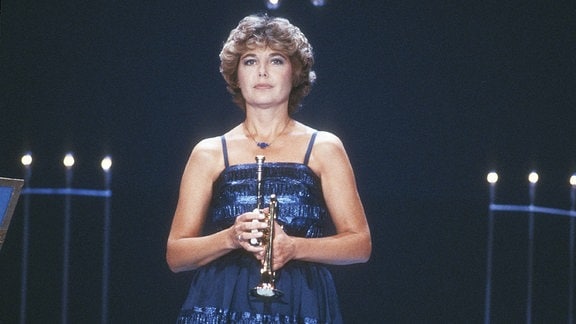 Carole Dawn Reinhart bei einem Auftritt 1986