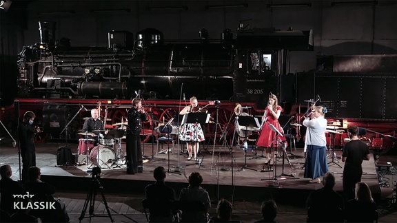 Konzert im Eisenbahnmuseum