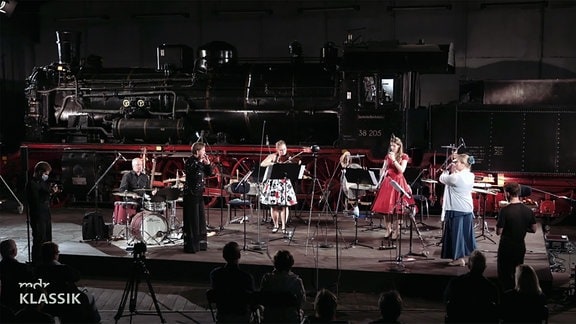 Konzert im Eisenbahnmuseum