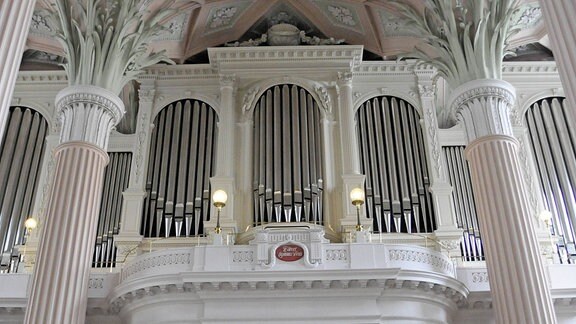 Orgel in der St. Nikolai Kirche in Leipzig