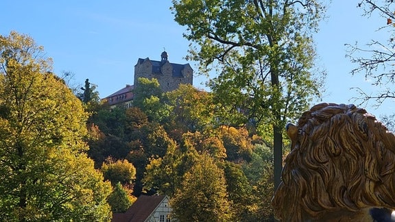 Schlosspark Ballenstedt im Herbst