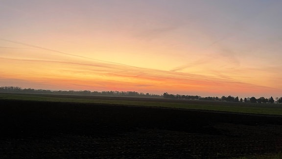 Sonnenaufgang im Herbst