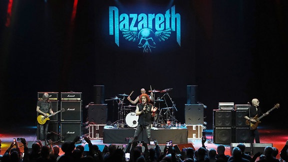 Nazareth (Band) bei einem Auftritt