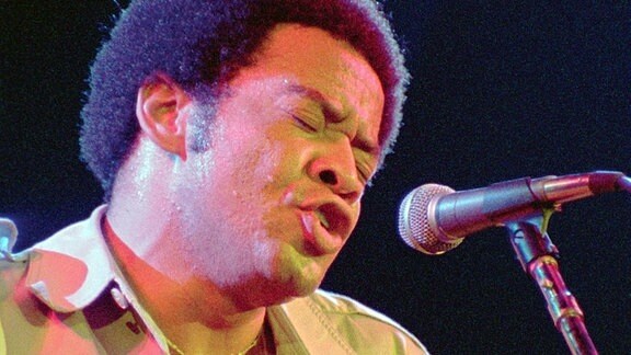 Bill Withers, 2008, auf der Bühne
