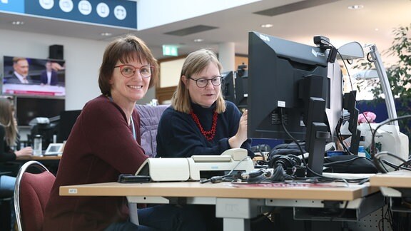 Programmmacherin bei Programmautausch vom Radio Uta Fischer