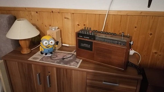 Ein nostalgisches Radio von Uwe Freytag aus Masserberg.