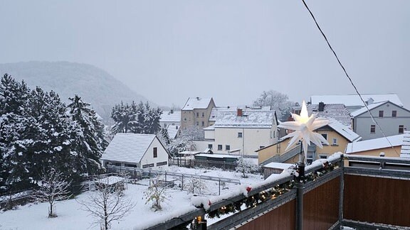 Schneebild von Regine aus Crossen an der Elster