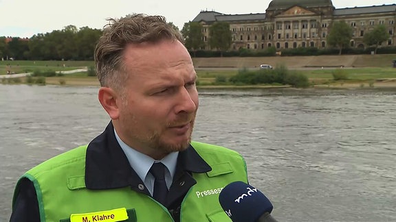 Feuerwehrsprecher Michael Klahre im Interview