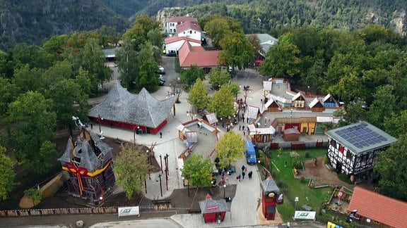 Blick auf das neu gestaltete Areal 