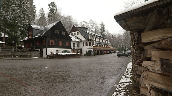 Gebäude Außenansicht - Restaurant Köhlerhütte