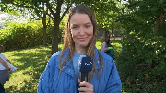 Reporterin Felicitas Hölscher berichtet aus Nordhausen.