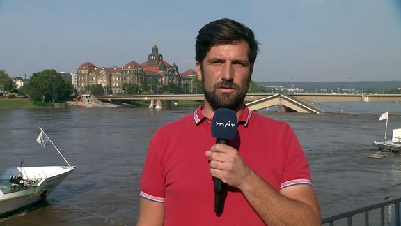 Reporter Tobias Bader berichtet aus Dresden.