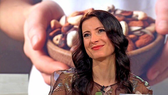 Ernährungstherapeutin Prof. Dorothea Portius, zu Gast im Studio