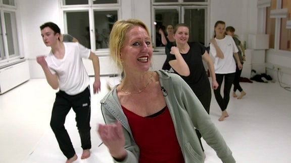 Bollywood-Tanztraining mit Trainerin Anne Dietrich im Tanzzentrum TanzArt aus Kirschau 