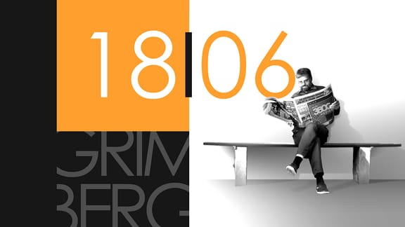 Teaserbild für GRIMBERG – Die Kolumne am 18. Juni 2019: Schriftzug "18/06".