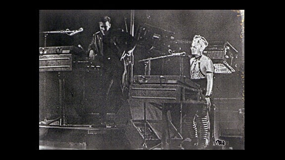 Depeche Mode beim Konzert 1988 in Ostberlin