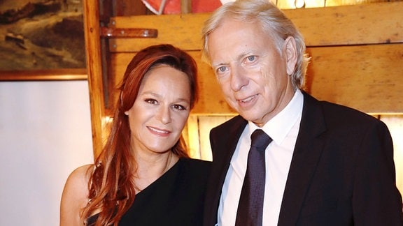 Andrea Berg mit Ehemann Ulrich Ferber, 2019