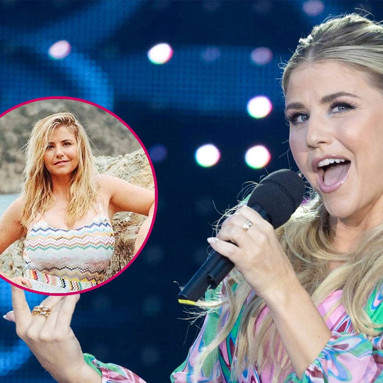 Schlagerstar Beatrice Egli begeistert Fans mit freiz gigem