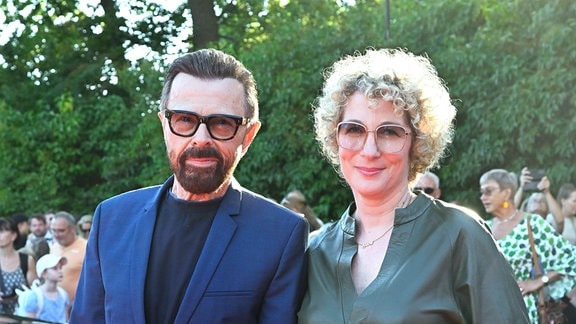 Björn Ulvaeus und Christina Sas