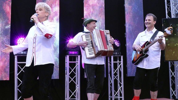 De Randfichten in der Live-Show 3. Chemnitzer Fernsehkarussell im Chemnitz Center. 2019