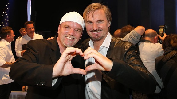 Zwei Männer, DJ Ötzi und Sänger Nik P.