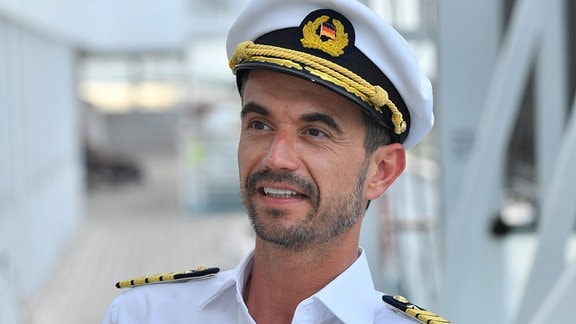 Florian Silbereisen in seiner Rolle als Kapitän Max Parger