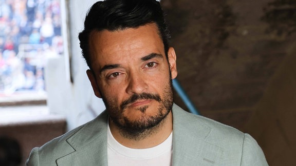 Giovanni Zarrella mit ernstem Blick in Mallorca