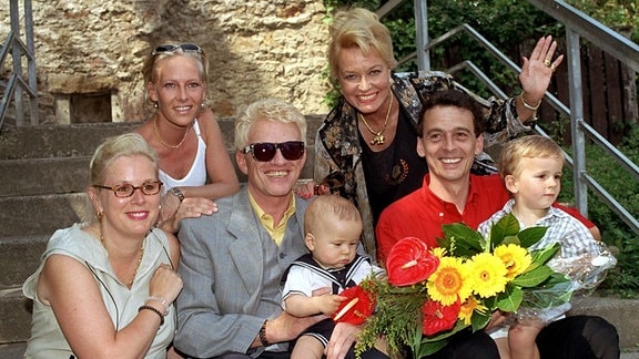 Heino und Hannelore im Kreise ihrer Familie