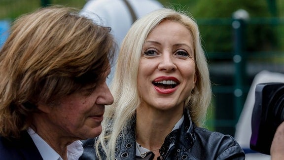Jürgen Drews mit Ehefrau Ramona